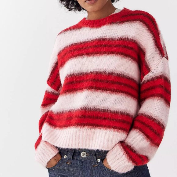 Urbanoutfitters Sweaters - Urbanoutfitters | BDG Stripe Brushed Knit Jumper | NWT size L